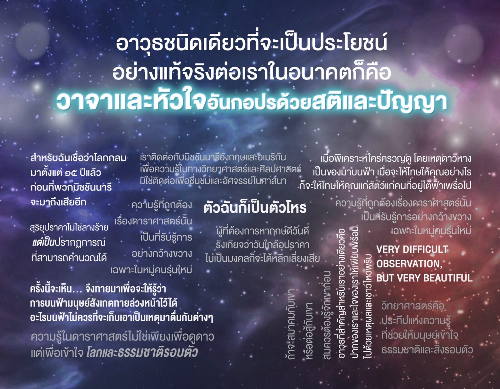 สื่อเทิดพระเกียรติ ร.4 ด้านดาราศาสตร์และโหราศาสตร์ ชุดที่ 1 หน้า 8