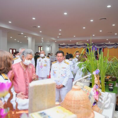 พิธีเปิดอาคารหอพระราชประวัติพระบาทสมเด็จพระจอมเกล้าเจ้าอยู่หัว พระสยามเทวมหามกุฏวิทยมหาราช ภาพที่ 10