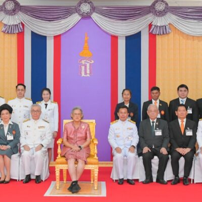 พิธีเปิดอาคารหอพระราชประวัติพระบาทสมเด็จพระจอมเกล้าเจ้าอยู่หัว พระสยามเทวมหามกุฏวิทยมหาราช ภาพที่ 12